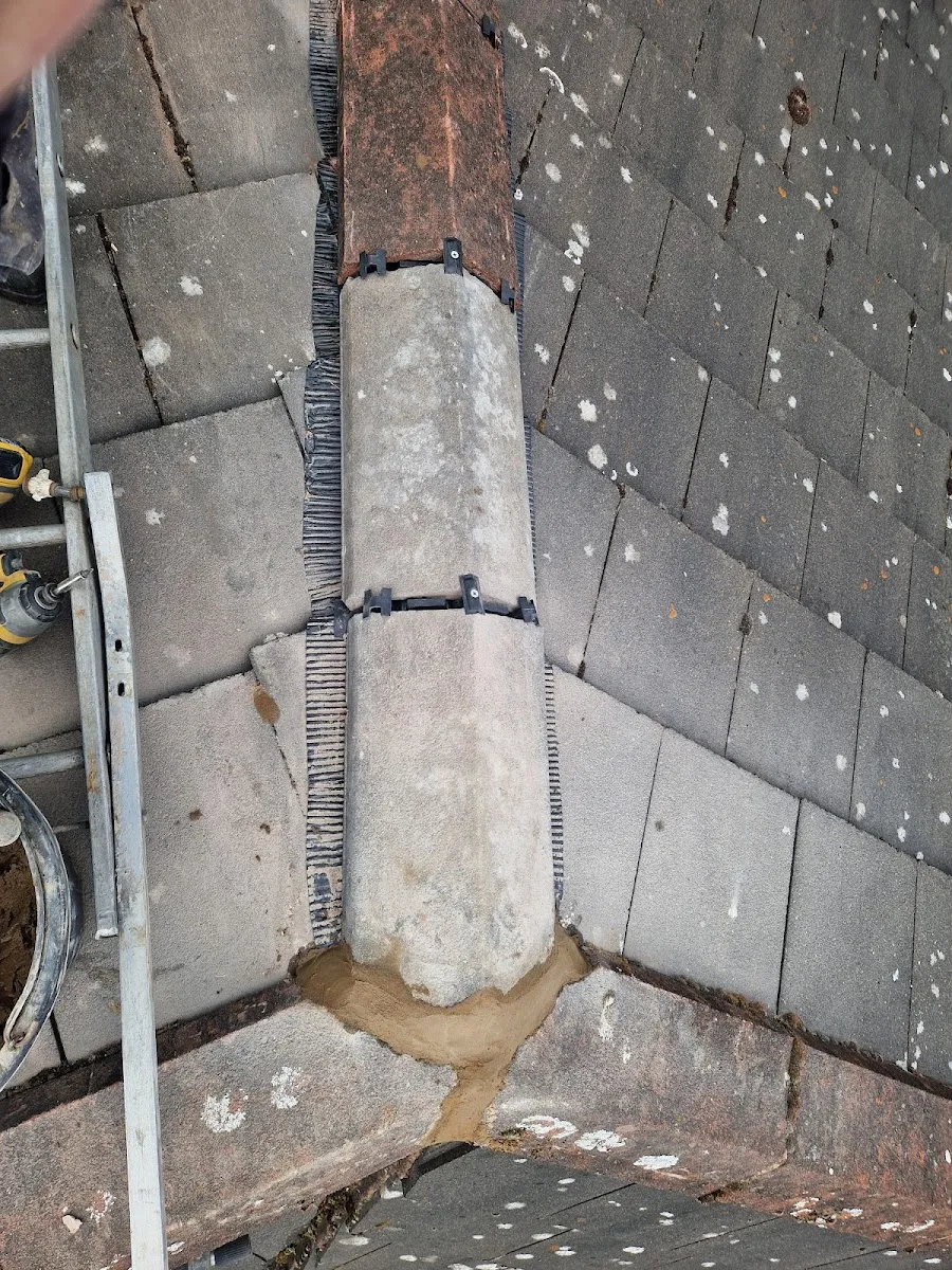 Chimney repointing complete