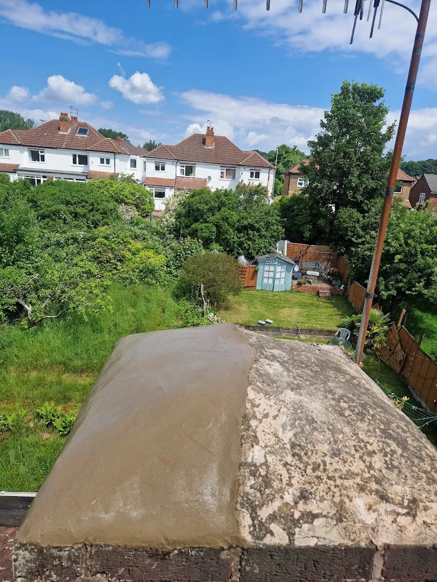 Ridge tile installation
